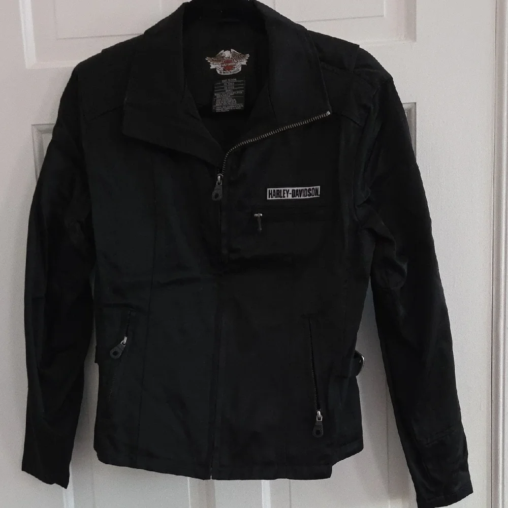 Harley-Davidson Men's Black Lightweight Jacket - Picture 1 of 8